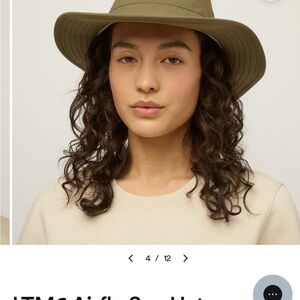 Green Safari Style Wide Brim Hat